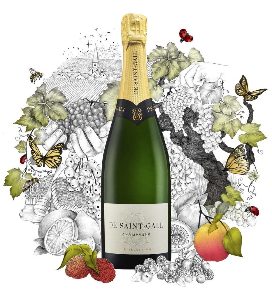 De Saint Gall SELECTION Brut 75 cl